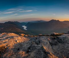 Panoramic of the mournes